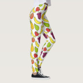 Vruchten naadloos patroon | Oppervlaktepatroon van Leggings (Rechts)