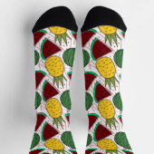 Vruchten naadloos patroon | Oppervlaktepatroon van Sokken (Top)