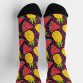 Vruchten naadloos patroon | Oppervlaktepatroon van Sokken (Top)