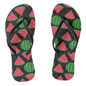 Vruchten naadloos patroon | Oppervlaktepatroon van Teenslippers (Voetbed)