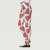 Vruchten naadloos patroon | Patroon op het oppervl Leggings (Links)