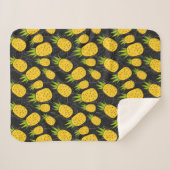 Vruchten naadloos patroon | Patroon op het oppervl Sherpa Deken (Voorkant (horizontaal))