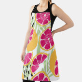 Vruchten naadloos, pompelmoes en pompelmoezen schort (Insitu)