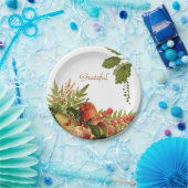 Vruchten op Borden van papier Papieren Bordje (Feest)