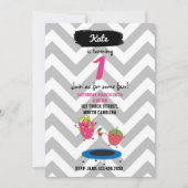 Vruchten op de marmerdag kaart (Voorkant)