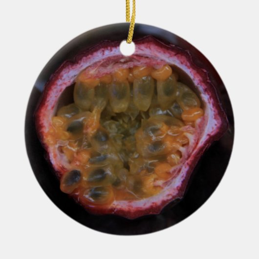 Vruchten op de Provenciermarkt Keramisch Ornament (Voorkant)
