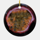 Vruchten op de Provenciermarkt Keramisch Ornament (Achterkant)