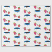 Vruchten op trampoline cadeaupapier (Vlak)