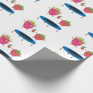 Vruchten op trampoline cadeaupapier