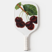  vruchten, organische aardbeien en kersen pickleball paddle (Voorkant)