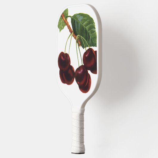 vruchten, organische aardbeien en kersen pickleball paddle (Links)