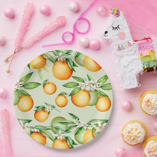 Vruchten Papieren Bordje (Feest)