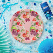 Vruchten Papieren Bordje (Feest)