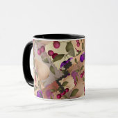 Vruchten, patchwork koffiemok mok (Voorkant links)