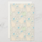 Vruchten patroon briefpapier (Voorkant / Achterkant)