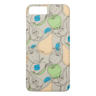 Vruchten patroon iPhone 8/7 plus hoesje