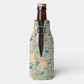 Vruchten patroon flesjeskoeler (Fles Achterkant)
