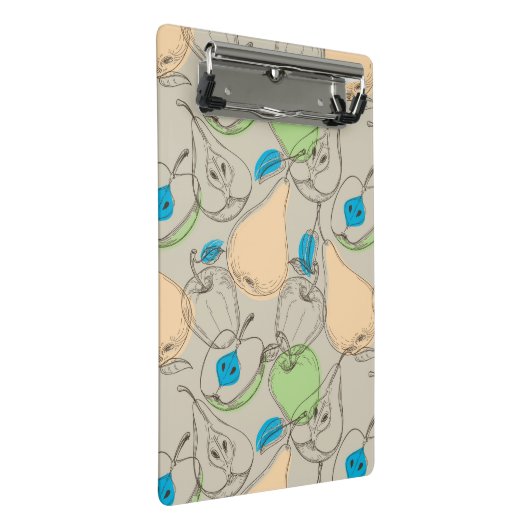 Vruchten patroon mini klembord (Schuin)