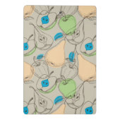 Vruchten patroon mini klembord (Achterkant)