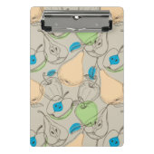 Vruchten patroon mini klembord (Voorkant)