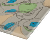 Vruchten patroon snijplank (Hoek)