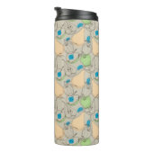 Vruchten patroon thermosbeker (Geroteerd rechts)