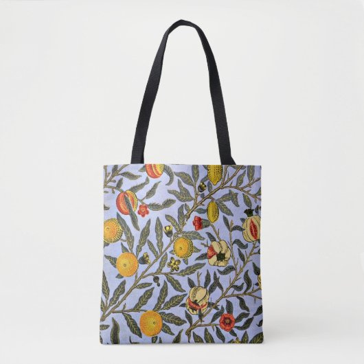 Vruchten,  patroon van William Morris Tote Bag (Voorkant)