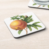 vruchten, Pomegranaat van Redoute Bier Onderzetter (Linkerzijde)