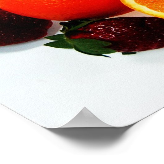 vruchten poster (Hoek)