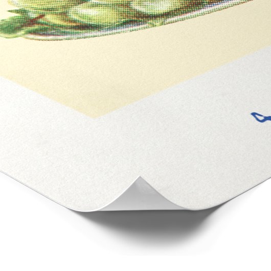  vruchten poster (Hoek)