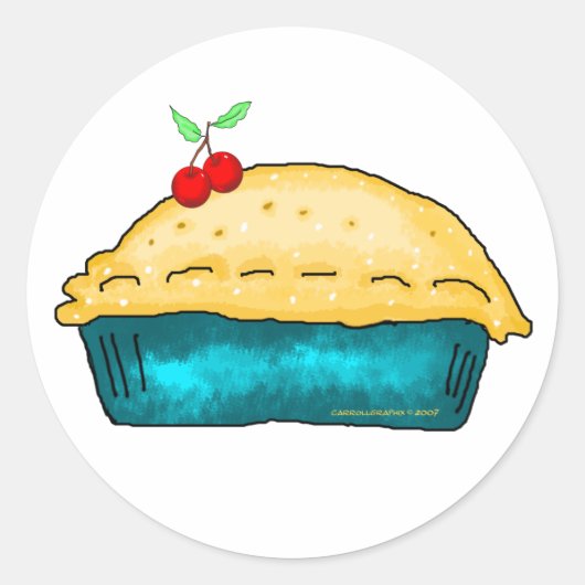 Vruchten Ronde Sticker (Voorkant)