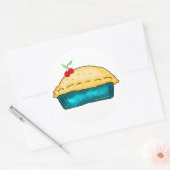 Vruchten Ronde Sticker (Envelop)