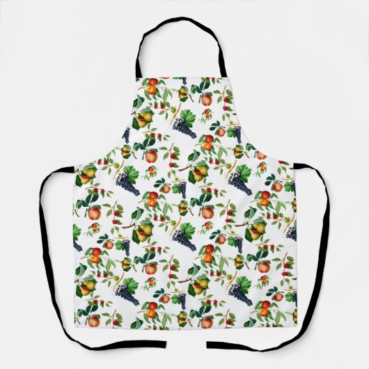  vruchten schort (Voorkant)