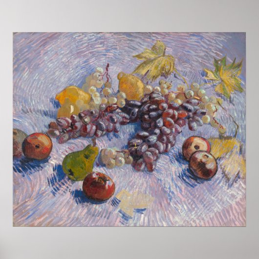 Vruchten stilstaand Vincent Van Gogh  Fine Art Poster (Voorkant)