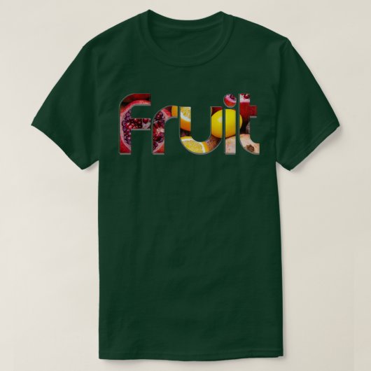 Vruchten T-shirt (Design voorkant)