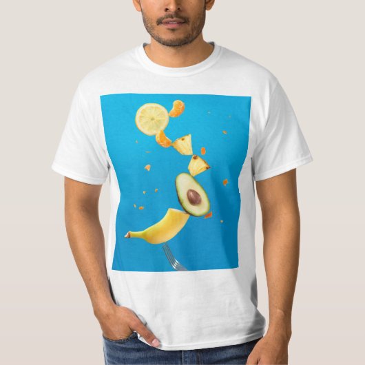  vruchten t-shirt (Voorkant)