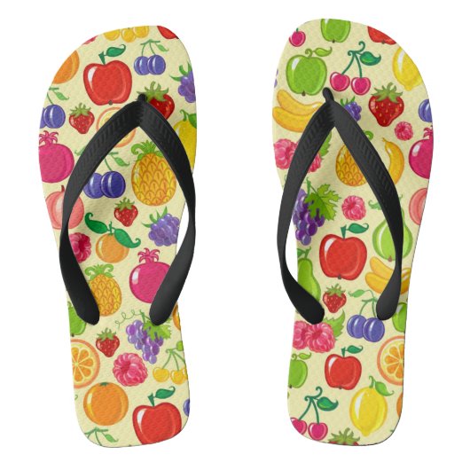 Vruchten Teenslippers (Voetbed)