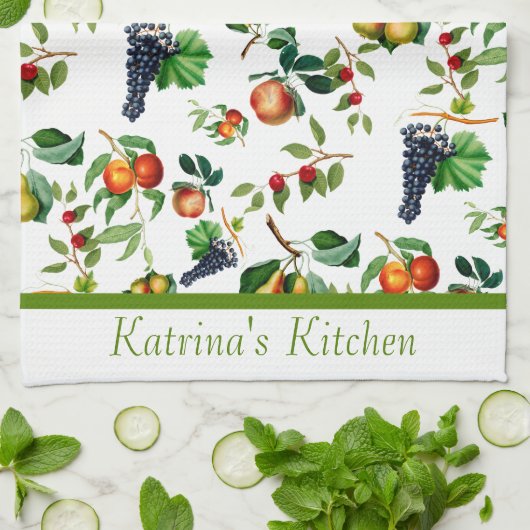  vruchten theedoek (Gevouwen)