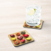 Vruchten Tic-tac-teen Bier Onderzetter (Rechterzijde)