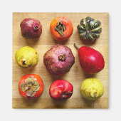 Vruchten Tic-tac-teen-vierkant Magneet (Voorkant)