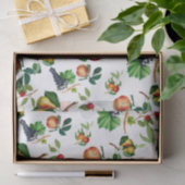  vruchten tissuepapier (Geschenk)