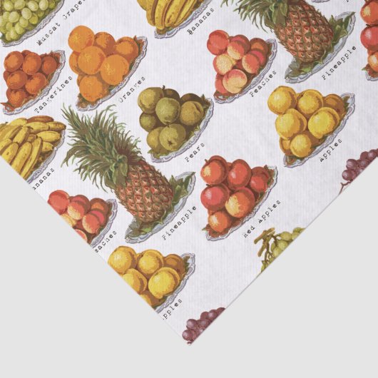  vruchten tissuepapier (Detail)