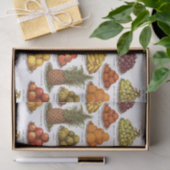  vruchten tissuepapier (Geschenk)