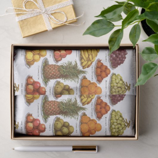 vruchten tissuepapier (Geschenk)
