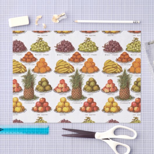 vruchten tissuepapier (Craft)