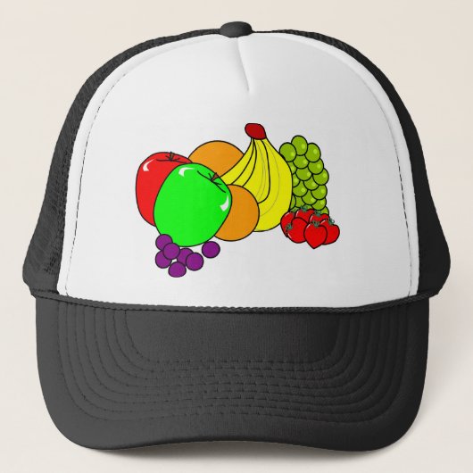 Vruchten Trucker Pet (Voorkant)