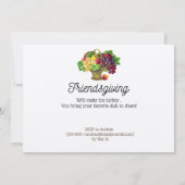 vruchten - uitnodiging van Friendsgiving (Achterkant)