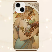 Vruchten van Alphonse Mucha, Art Nouveau Case-Mate iPhone Case