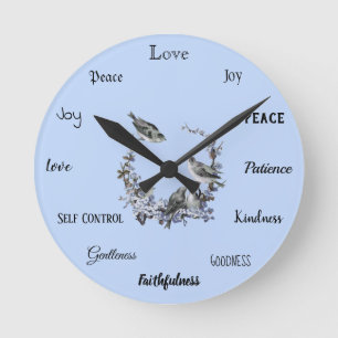 Vruchten van de Christelijke blauwe  gedistilleerd Ronde Klok