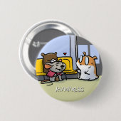 Vruchten van de gedistilleerde Button Badge (Kindn (Voorkant /achterkant)